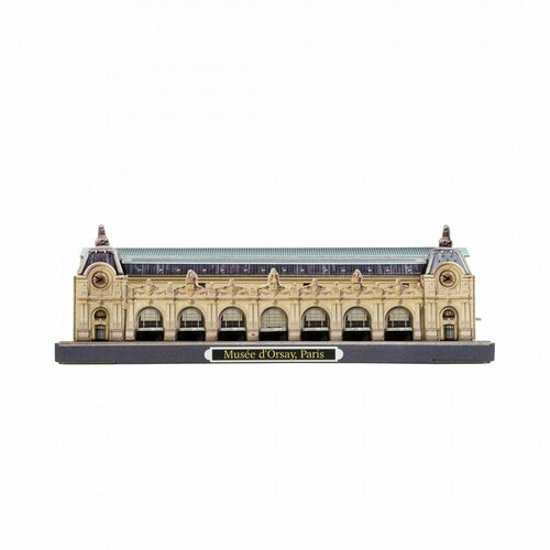 Сборная модель Умная Бумага Музей Орсе (585) романовский андрей музей орсе париж
