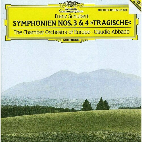 Audio CD Franz Schubert (1797-1828) - Symphonien Nr.3 & 4 (1 CD) dvd anton bruckner 1824 1896 symphonie nr 4 1 dvd