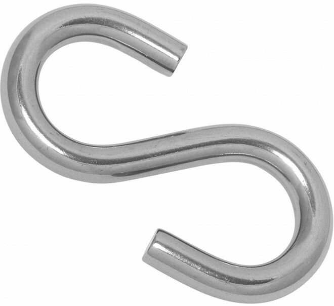 Крючок S-образный М8 (1шт) пакетик