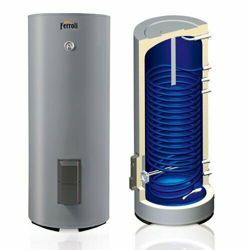 Водонагреватель комбиринованного нагрева Ferroli Ecounit F 150 1C ТЭН 15кВт 7773600₽
