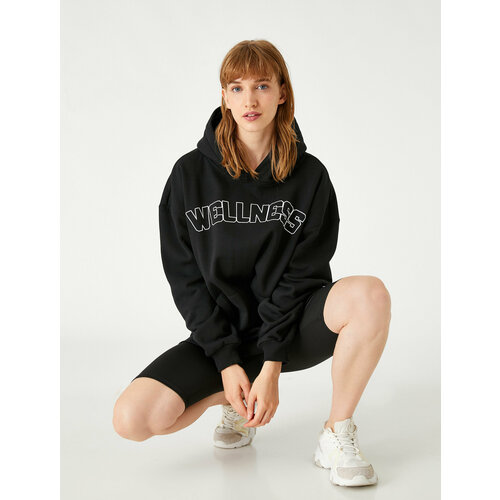 фото Худи koton, размер xl, черный