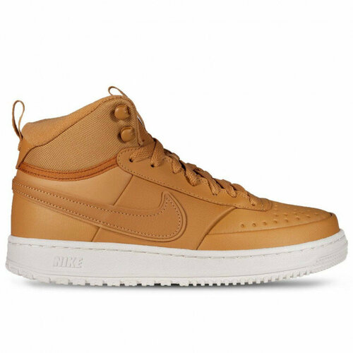 Кеды NIKE Court Vision Mid, размер 11us/44ru, белый, оранжевый