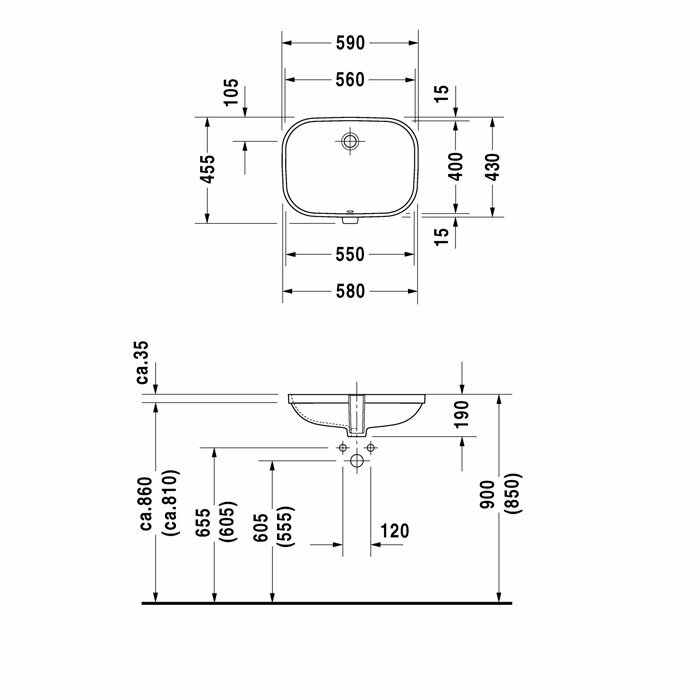 Раковина Duravit - фото №3