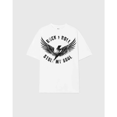 фото Футболка gloria jeans, размер 12-14л/158-164, белый