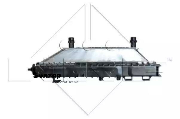 NRF 58259 Радиатор системы охлаждения