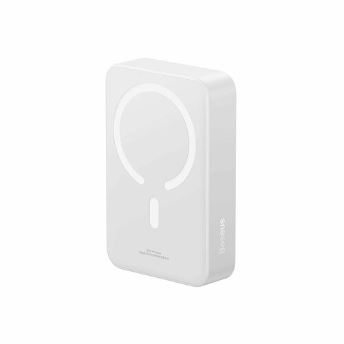 Внешний аккумулятор Baseus Magnetic Mini Wireless Fast Charge Power Bank 20000mAh 20W White PPCX100102 8504₽