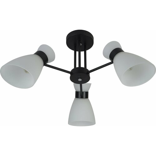 Люстра Brilliant light черный/хром, 3хE27, 60 Вт
