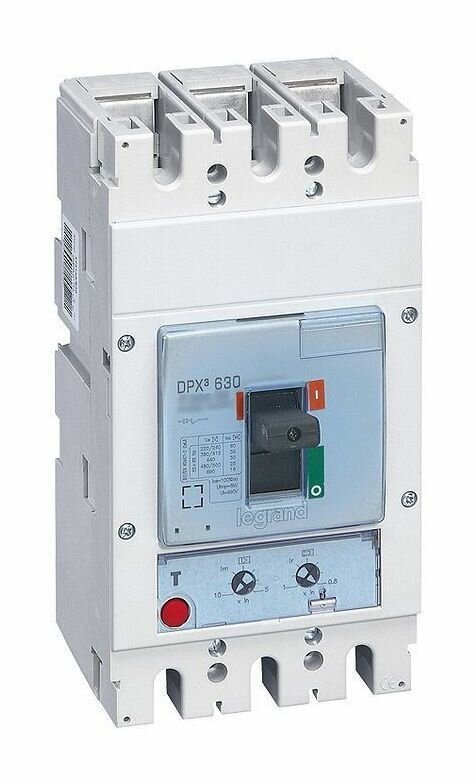 Силовой автомат Legrand DPX 630 Арт:422001, 3п 320А 36кА DPX3 термомагнитн. расцеп.