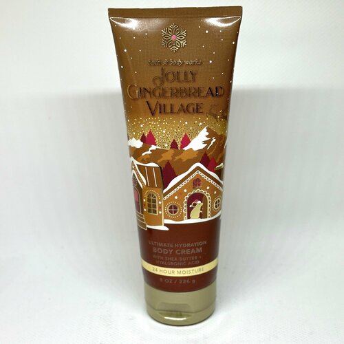 Bath and Body Works увлажняющий крем для тела JOLLY GINGERBREAD VILLAAGE (226гр)