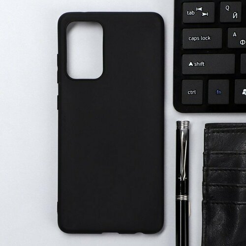 Чехол Innovation, для Samsung Galaxy A72, силиконовый, матовый, (комплект из 15 шт) черный