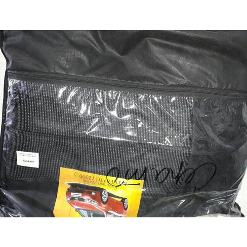 Чехлы Kia Cerato 09-12 жаккард спинка 1/2 черные Ростов