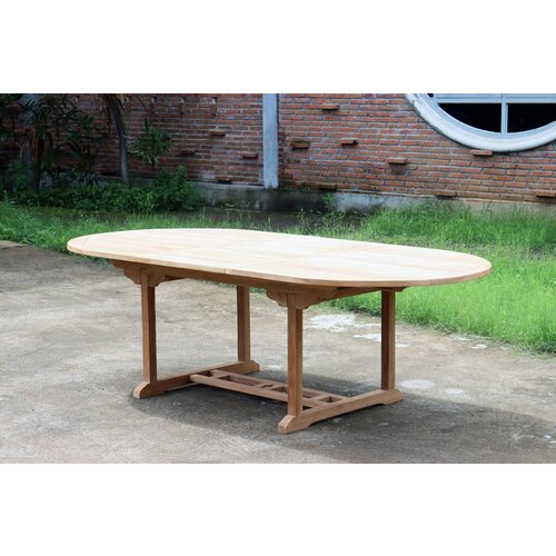 Овальный стол из тика 240