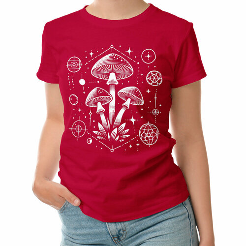 фото Футболка roly, размер s, красный