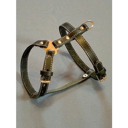 Шлейка для собак стандартная, №1 для мелких пород (черная)