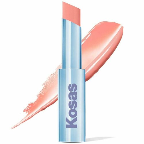 Kosas Бальзам для губ Wet Stick Moisturizing Shiny Sheer Lipstick 3,1 г (Skinny Dip)