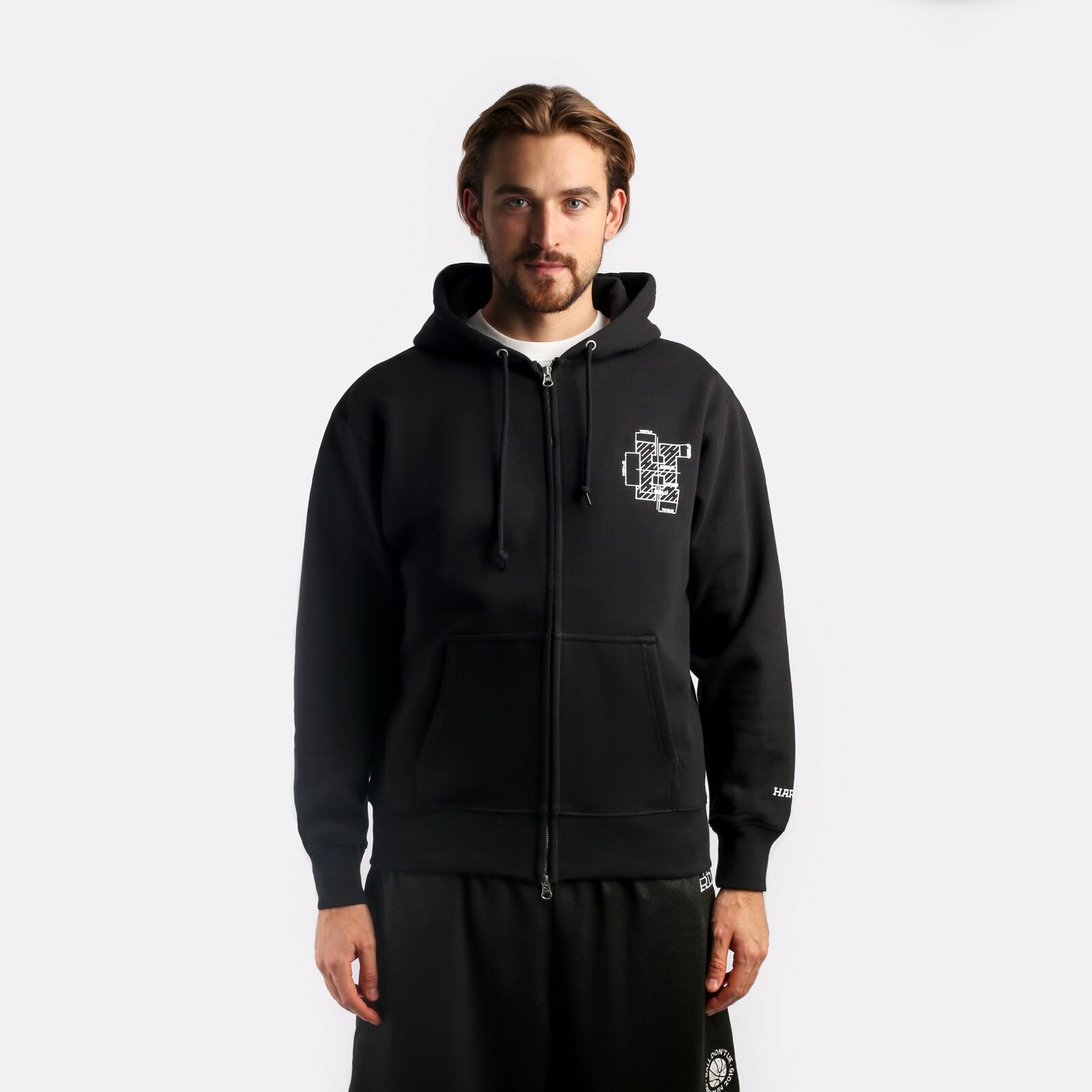 Толстовка Hard Zip Hoodie