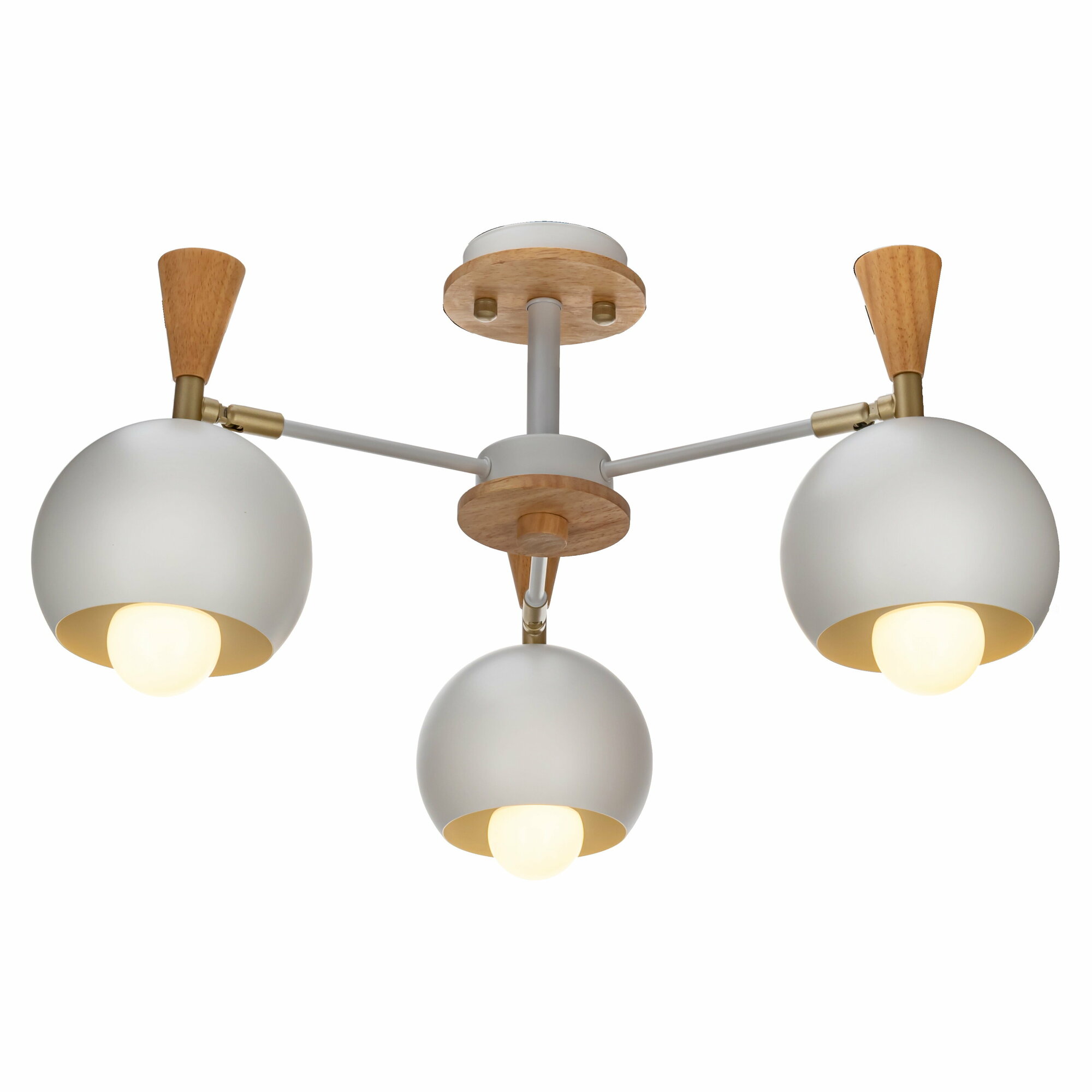 фото Люстра потолочная Lamplandia L1161-3 MORILA WHITE, Е27*40Вт