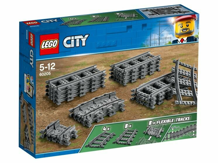 Конструктор LEGO City Рельсы