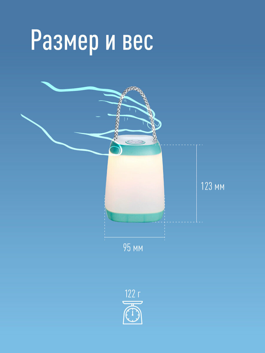 Фонарь 2028 LED 16хLED 3хAA регулировка яркости подвес. кемпинг KOC2028LED КОСМОС - фото №6