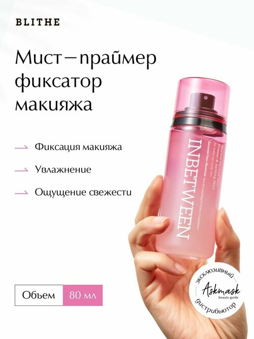 Мист-праймер фиксатор макияжа, 80 мл