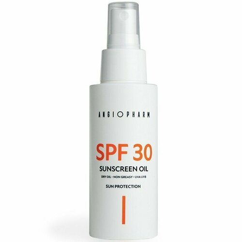 Солнцезащитное масло SPF 30 100 мл Angiopharm / Ангиофарм