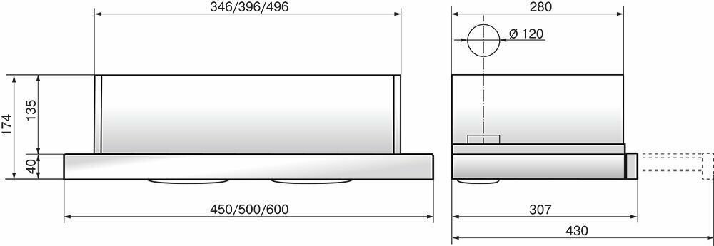 Кухонная вытяжка Elikor: Интегра GLASS 45Н-400-В2Д нерж/стекло бежевое - фотография № 2