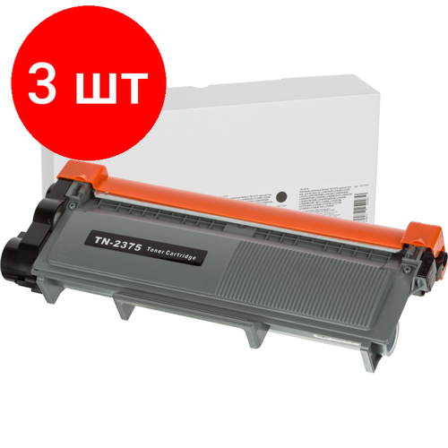 Комплект 3 штук, Картридж лазерный Retech TN-2375 чер. пов. емк. для Brother HL-L2300