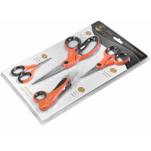 Портновские ножницы из нержавеющей стали, набор портновских ножниц из 4 предметов