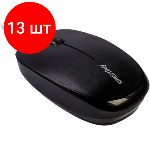 Комплект 13 штук Мышь компьютерная Smartbuy ONE 214-K черная SBM-214-K 426800₽