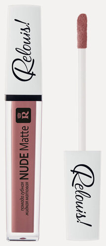Изображение товара Помада для губ Relouis Помада для губ жидкая матовая Nude Matte - Белорусская косметика