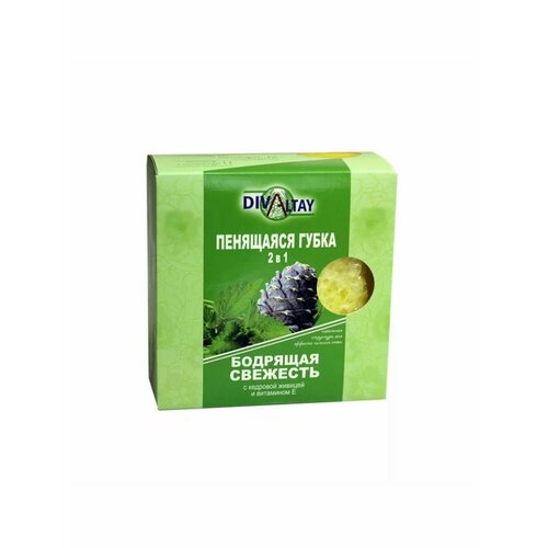 Пенящаяся губка 2 в 1