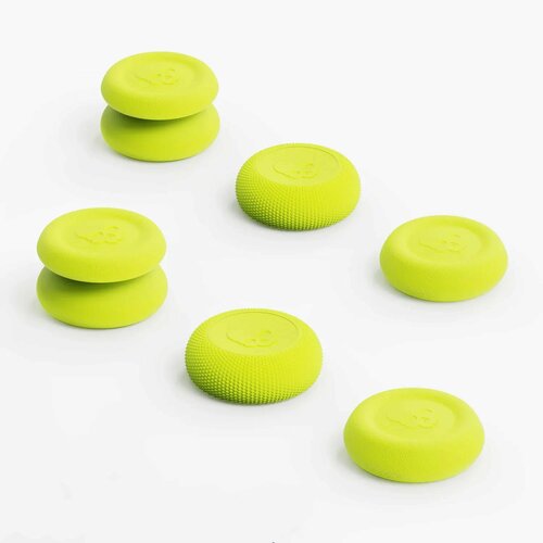 Премиум накладки Skull Co на стики для геймпадов Xbox OneSeries комплект 6 штук цвет Желтый 70800₽