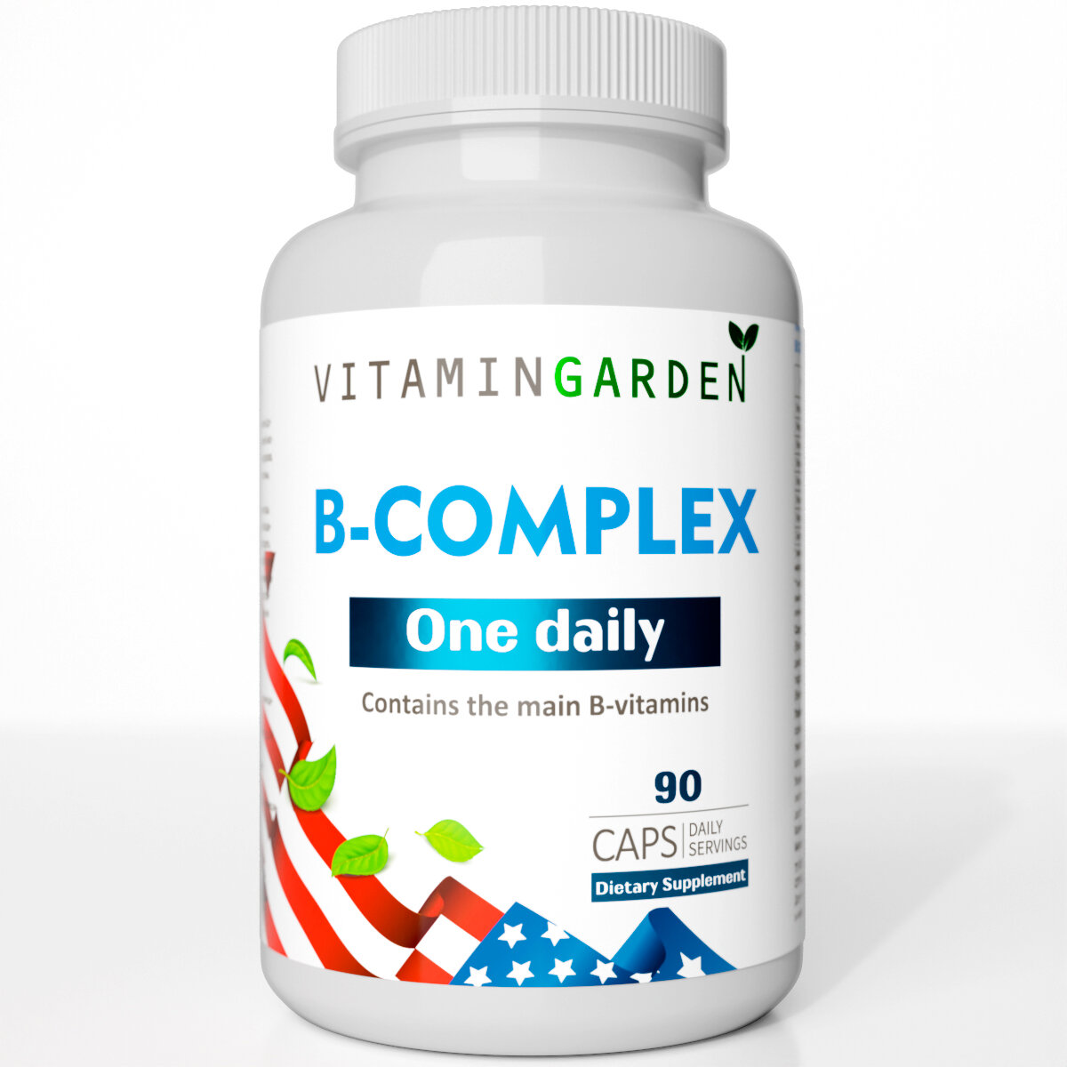 Комплекс витаминов группы Б бад для женщин и мужчины B complex 90 капсул