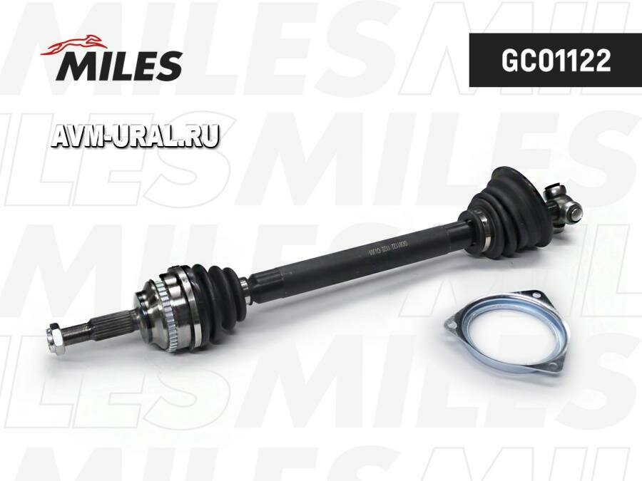 MILES GC01122 Привод в сборе левый (ABS) RENAULT MEGANE/SCENIC 1.6-2.0 99- (GKN 303742) GC01122