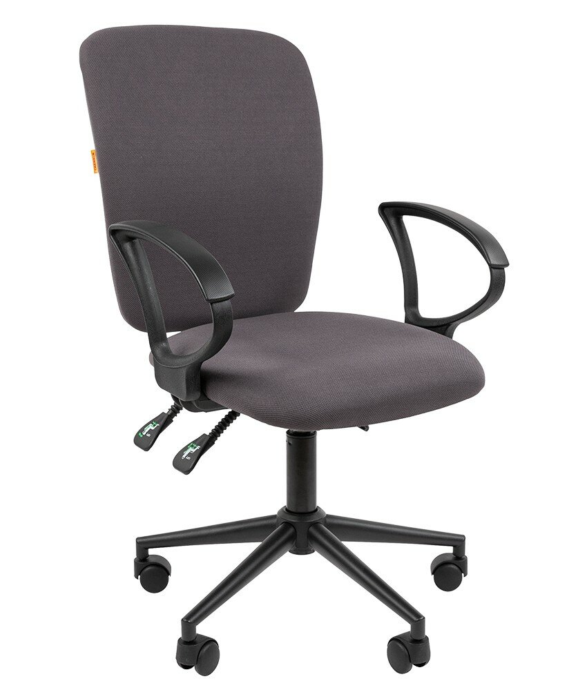 Кресло для оператора CHAIRMAN 9801 BLACK (Цвет: Grey Серый)