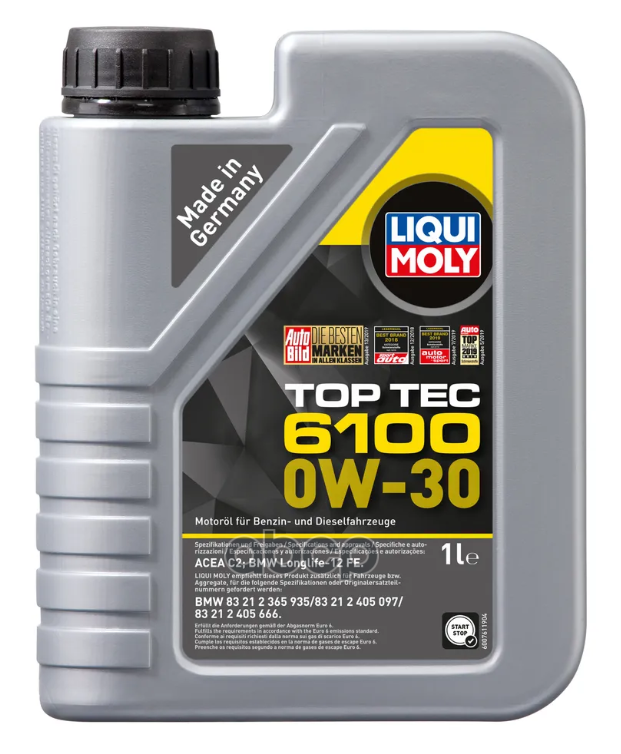 Liqui moly Масло Моторное Top Tec 6100 0W-30 (1L)