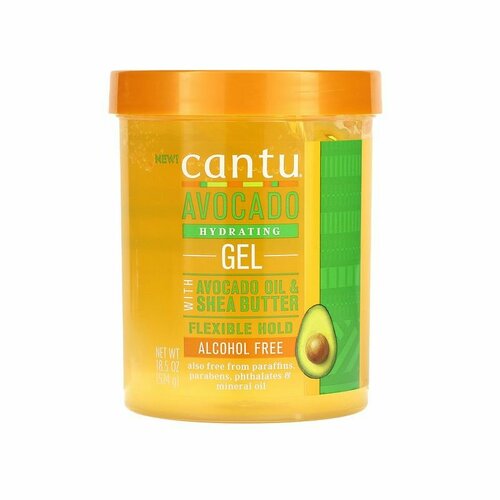Cantu Avocado Hydrating Styling Gel (18.5 oz.) - увлажняющий гель для укладки с авокадо, 524 г