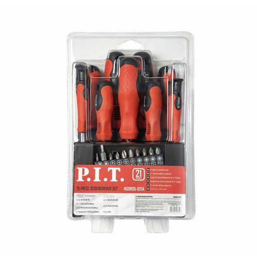 Набор отверток и бит PIT HSDR05-021A 1105₽