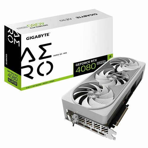 Видеокарта Gigabyte RTX4080 SUPER AERO OC 16GB RTL 17000000₽