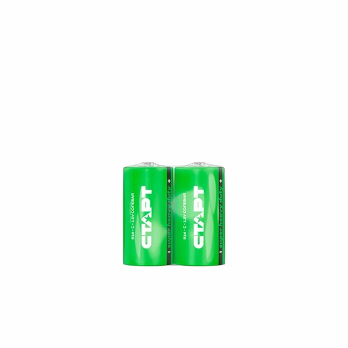 Батарейки C (R14) 1,5v старт 2штуки, солевые