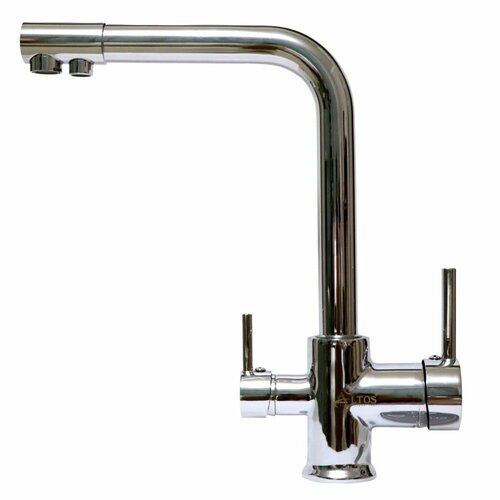 Смеситель для кухни с подключением под фильтр для питьевой воды Altos латунь хром 7750₽
