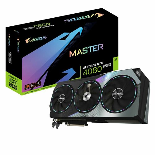 Видеокарта Gigabyte RTX4080 SUPER AORUS MASTER 16GB RTL 20212000₽