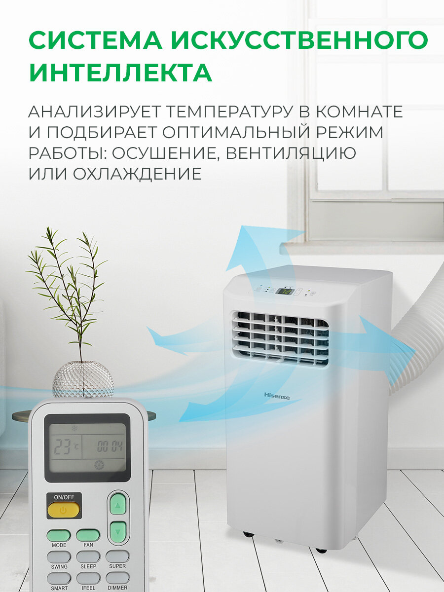 Кондиционер мобильный Hisense - фото №11