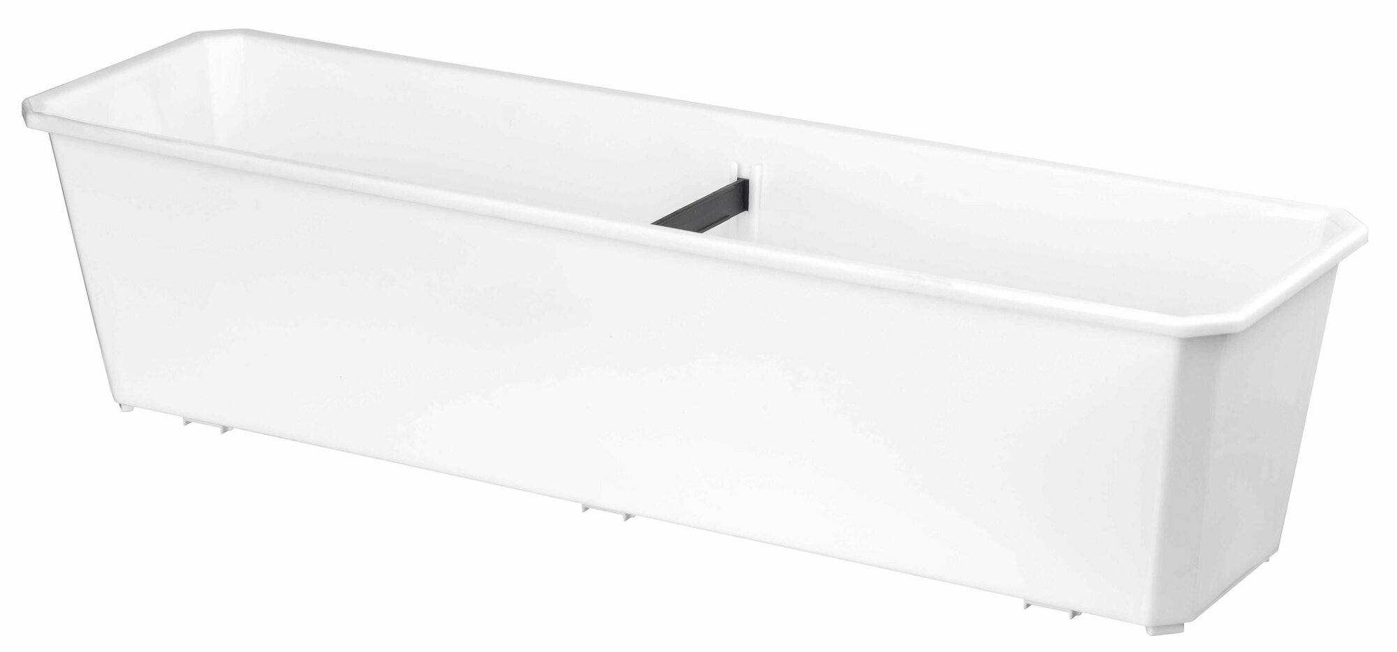 Ящик балконный Ingreen 60x17x15 см v10.5 л пластик белый