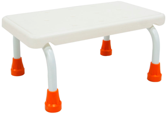 Ступенька для ванной комнаты повышенной грузоподъемности (до 125 кг) СТ-1 Мега-Оптим стул для пожилых людей, инвалидов и детей