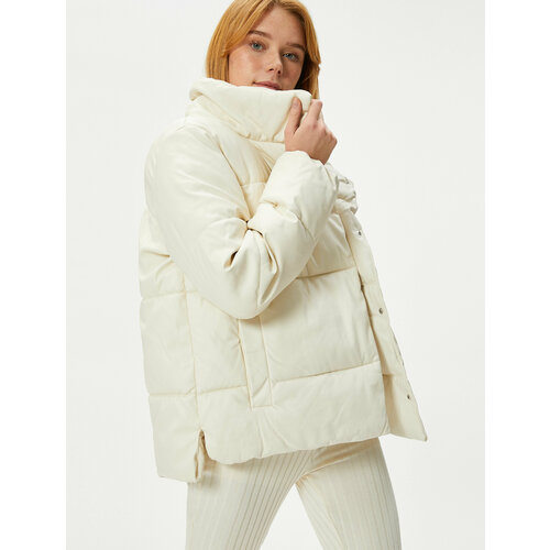 фото Куртка koton, размер 40, серый