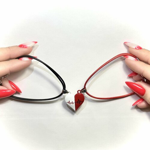 фото Браслет, белый, красный нет бренда