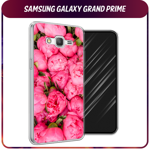 Силиконовый чехол на Samsung Galaxy Grand Prime/J2 Prime / Самсунг Галакси Grand Prime/J2 Prime Прекрасные пионы силиконовый чехол на samsung galaxy grand prime j2 prime самсунг галакси grand prime j2 prime если хочется прозрачный