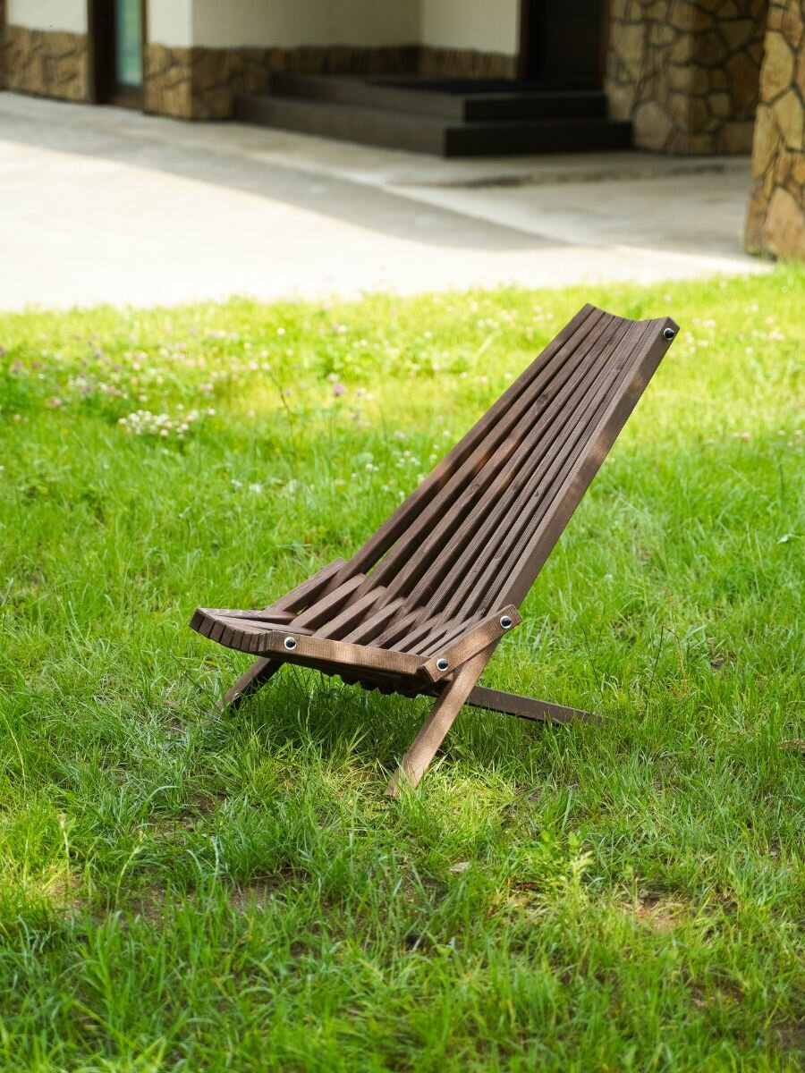 Кресло шезлонг деревянное Релакс Кентукки - фотография № 3