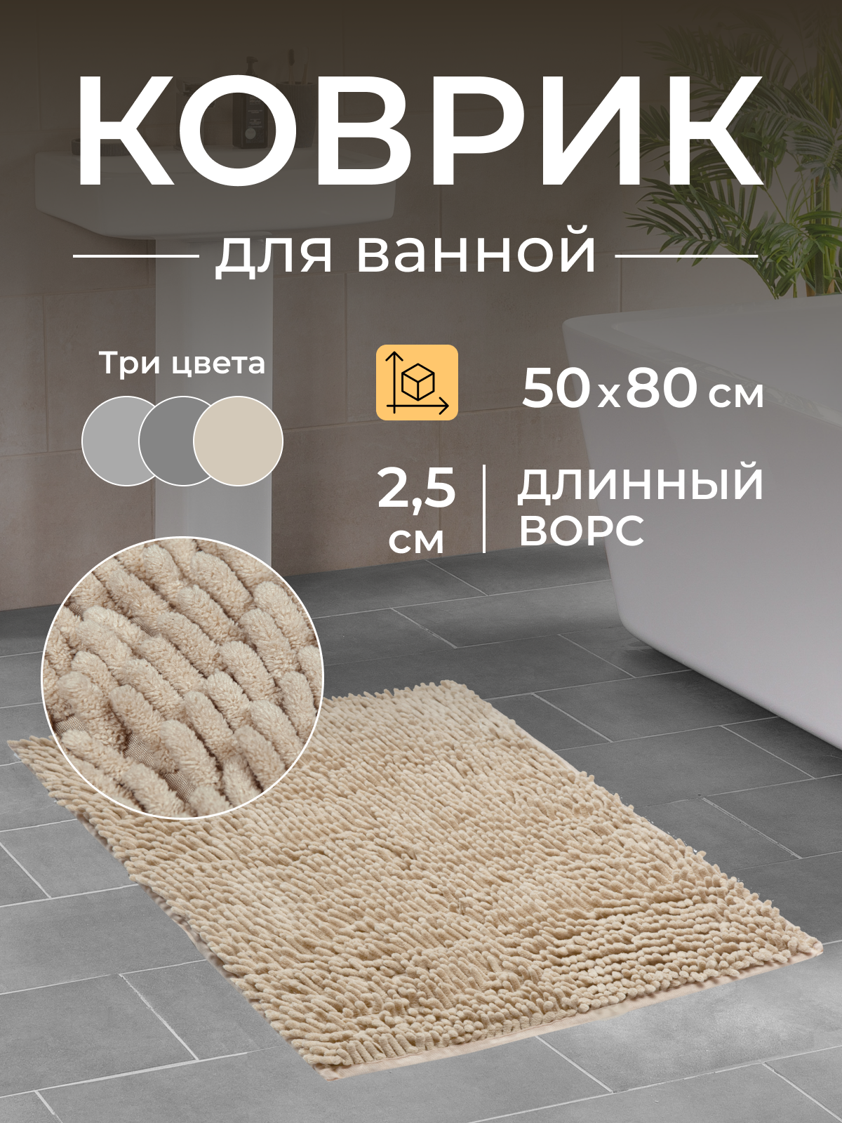 фото Коврик для ванной